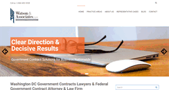 Desktop Screenshot of governmentcontractsdc.com