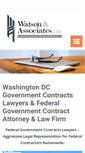 Mobile Screenshot of governmentcontractsdc.com